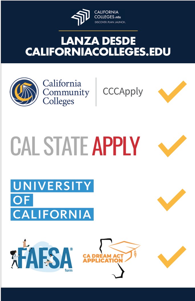 Launch From CaliforniaColleges.edu (Spanish) thumbnail